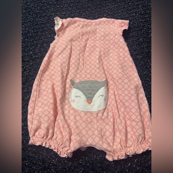 Baby Girl Romper Bundle 6–9 Months | Carter’s, Honest Baby | 7 Pieces - Picture 7 of 8